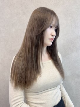 ロンド レア 天神大名店(Lond Le’a) ダークアッシュ/大人ガーリー/似合わせカット/着物ヘア/10代20代