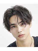 アストラ(ASTRA)&nbsp;MEN’S HAIR/波巻きツイストスパイラル/リバースセンターパート