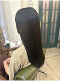 美髪ストレート