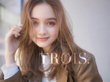TROIS.高崎/ブリーチ/ダブルカラー/縮毛矯正/レイヤーカット/高崎駅【3/8OPEN(予定)】
