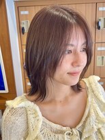 エスポワール(Espoir)&nbsp;外はねくびれレイヤー×ココアブラウン