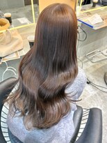 ロンド 表参道店(Lond)&nbsp;イメチェン/ピンクベージュ/バタフライカット/イメチェン/表参道