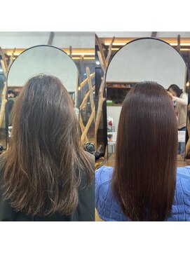 ラグヘアーワークス(LAG HAIR WORKS) sins髪質改善酸熱ストレート