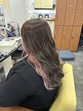  インナーカラーやバレイヤージュも◎「堀」指名限定のハイセンスなデザイン提案！