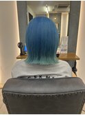 グラデーションブルーカラー