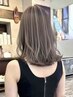 派手すぎない白髪ぼかしで若見え｜カット＋白髪ぼかし【ミディアム限定】