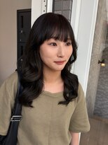 ルオラ(Luora)&nbsp;オリーブグレージュ×レイヤーカット