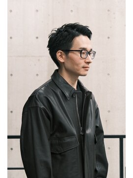 ブークル(boucle) ナチュラルベリーショート　オールバック　大人ショート