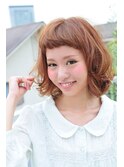 ［  paige  by   neolive   吉祥寺］ふんわりパーマ×柔らかボブ