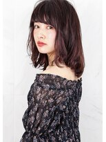 ヘアサロン ガリカ 表参道(hair salon Gallica)&nbsp;『 バイオレットグレージュ 』 外国人風 小顔 マッシュウルフ ♪