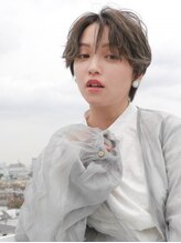 アース 市川店(HAIR & MAKE EARTH) ガーリー丸みショートヘア【EARTHi市川店】
