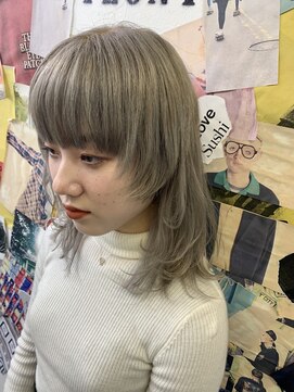 トロニー(TLONY) 渋谷TLONY ハイトーンエクステウルフ/stylist miaki