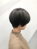 ジーナ 博多(Zina)&nbsp;小顔オリーブカラーボブルフハイライトカラークールショート