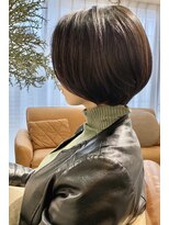 エイチヘアー(eichi hair)&nbsp;ショートボブ　ビフォー＆アフター