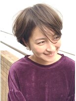 ロビー 表参道(ROBBY)&nbsp;前髪長め☆大人のマッシュショート