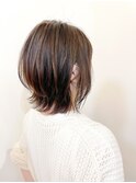 【パーマ】外ハネボブのナチュラルデジパースタイル