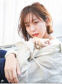 切りっぱなしニュアンスパーマ