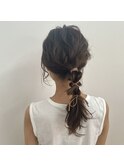 紐アレンジ3スタイル☆