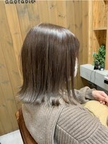 アドラーブル はなみずき店(adorable)&nbsp;20代30代40代小顔ひし形前下がりショートボブ