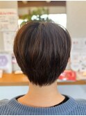 首元スッキリショートスタイル