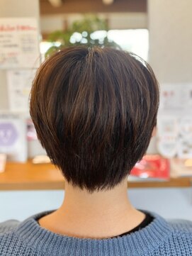 ギャロップヘアー 首元スッキリショートスタイル