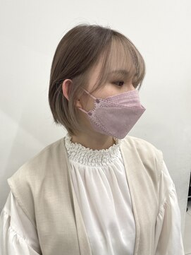 アライブ キチジョウジ(ALIVE Kichijoji) 韓国風インナーカラー×ホワイトベージュ