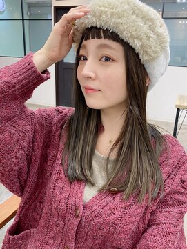 イェッカ(YECCA) オリーブベージュとインナー*