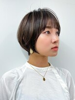 エアー 横浜(AIR)&nbsp;【長谷川】シースルーバングショートボブ