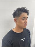 アップバングショート