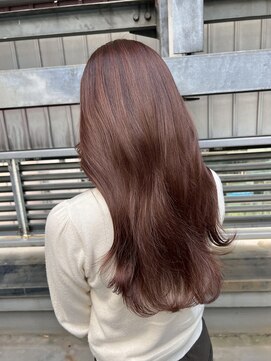 リコ ヘアアンドリラクゼーション 名駅店(LICO HAIR＆RELAXATION) 【LICO】ブラウンピンクカラーbyコモト ハルキ