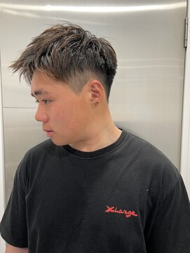 マウ(MAW?) ツーブロショート