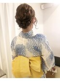 ヘアセット×浴衣着付け♪yu