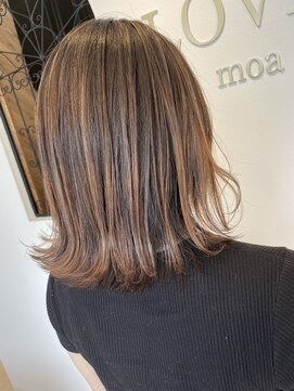 ラビスモア(Lovis moa) 魅力倍増カール/セミディ/シアーカラー/ダークアッシュ/姫カット