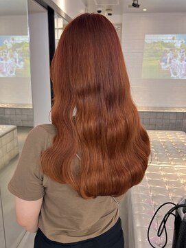 ゲーム 原宿店(GAME) ダブルカラーオレンジベージュカラーケアブリーチハイトーン