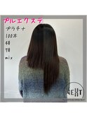 #プルエクステ #エクステ #プラチナ