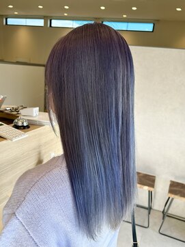 プラス セカンド ヘア(Plus 2nd) ペールラベンダーブルー