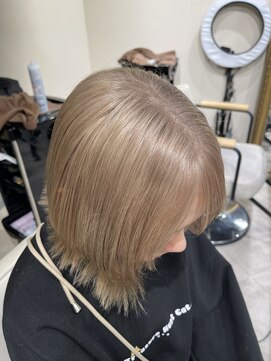 アミル(amiLe) ミルクティー/くすみ/ハイトーン/D