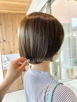 クロエ バイ ラヴィズム 小針店(CLOE by LUVISM)&nbsp;ショートボブ×オリーブカラー