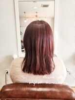 ヘアーリビングリコ 新潟笹口店(hair living Liko)&nbsp;葡萄色!