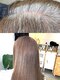 エモヘアー(emo hair)の写真/グレイカラーでもオシャレを！暗く染めるだけではなく、明るい色でなじませる施術が◎透明感×上品な髪色に