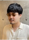 大人の抜け感マッシュショート