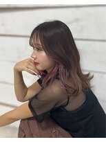 バロン(baron.)&nbsp;秋色 マロンブラウン メルティカラー似合わせカット