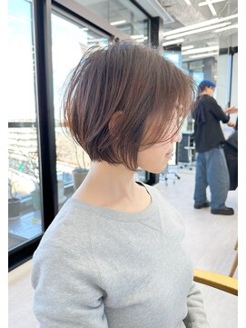 ビューナゴヤ 名駅(VIEW NAGOYA) 黒髪カタログ/ボブルフ/小顔に見せるヘア/ワンレン