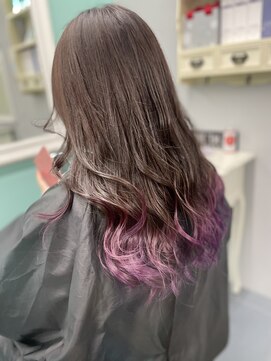 ミエルヘアーエスト 新宿店(mielhair est) ゆる巻きロングスタイル