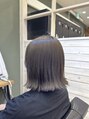 アグ ヘアー ラフェット 上尾店(Agu hair la_fate)&nbsp;ブリーチなしのアディクシーカラーで作る【まろやかな透明感】