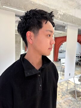 ハマモト スパイキーメンズカット