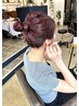【ちょっとしたお出かけに】★柔らか透明感カラー＋Tr＋簡単ヘアアレンジ☆