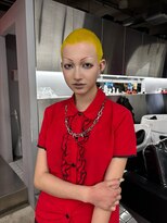 レコ 渋谷(LECO) バズカットネオンイエロー