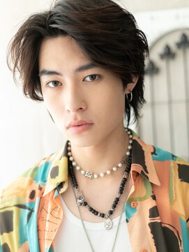 ハンサム クラシック 越谷店(Classic) 大人かっこいい黒髪いかつめワイルドアイロンパーマB越谷