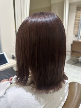 フレーム へアアンドトリートメント 天王寺北口店(FRAME) ツルツル外ハネボブ